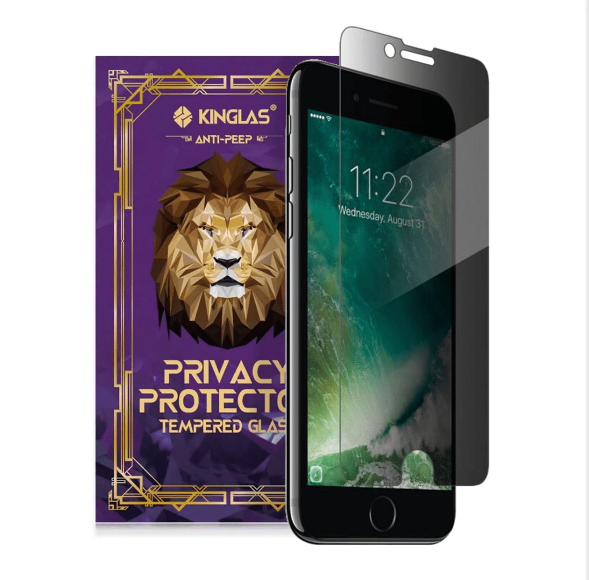 Kinglas Privacy Screen Protector Tempered Glass For Apple iPhone 7/8/SE 2nd Gen/SE 3rd Gen - ReDial Kinglas Privacy Screen Protector Tempered Glass For Apple iPhone 7/8/SE 2nd Gen/SE 3rd Gen - ReDial